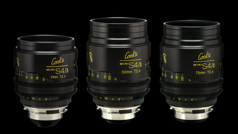 Cooke S4/i Prime  kit of 3