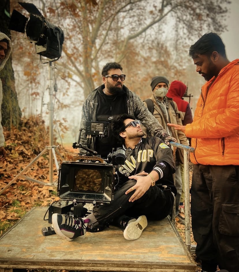 Night film production in North India